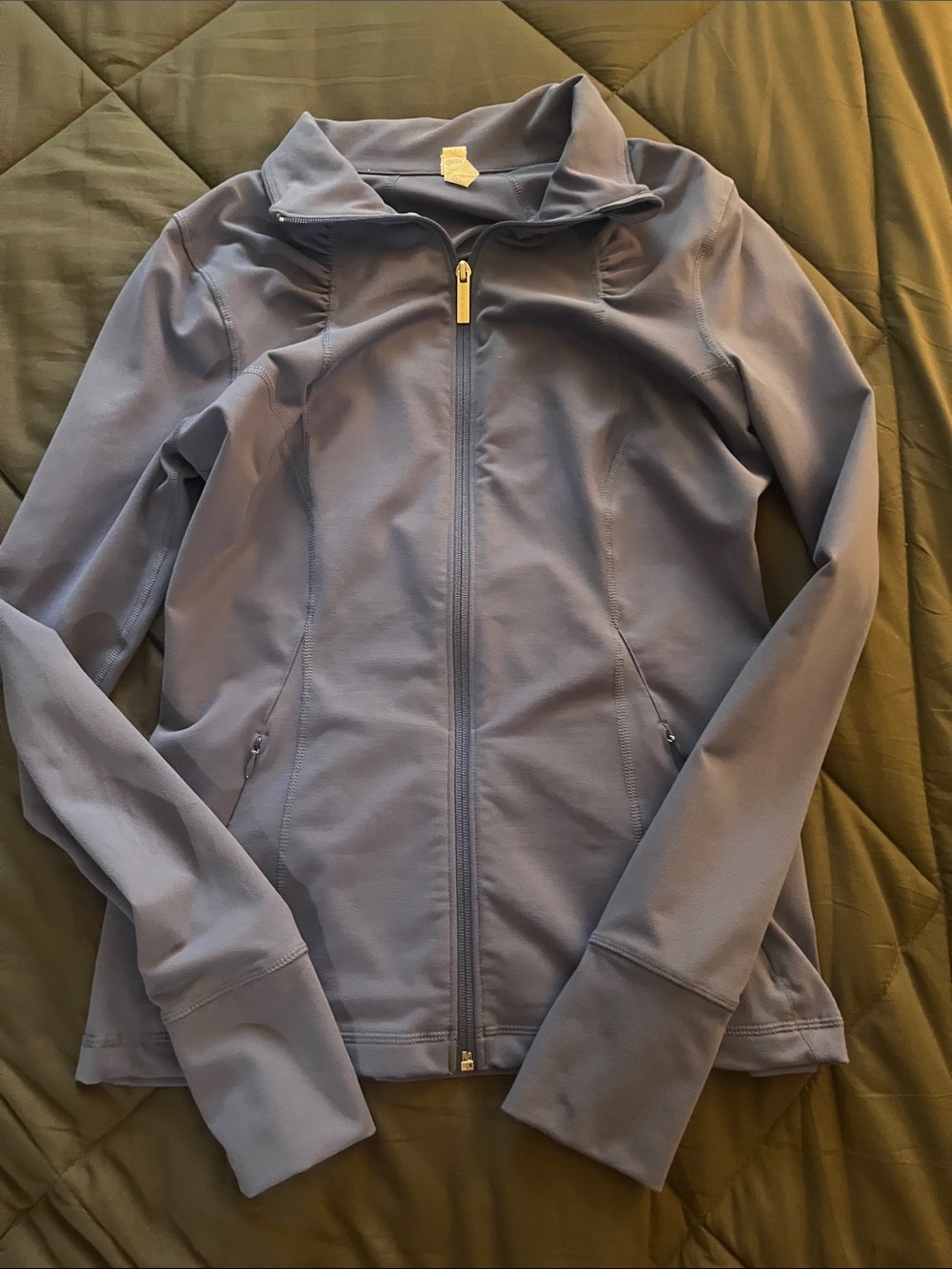 Under Armour Women's Dusty Blue Utility Zip Jacket